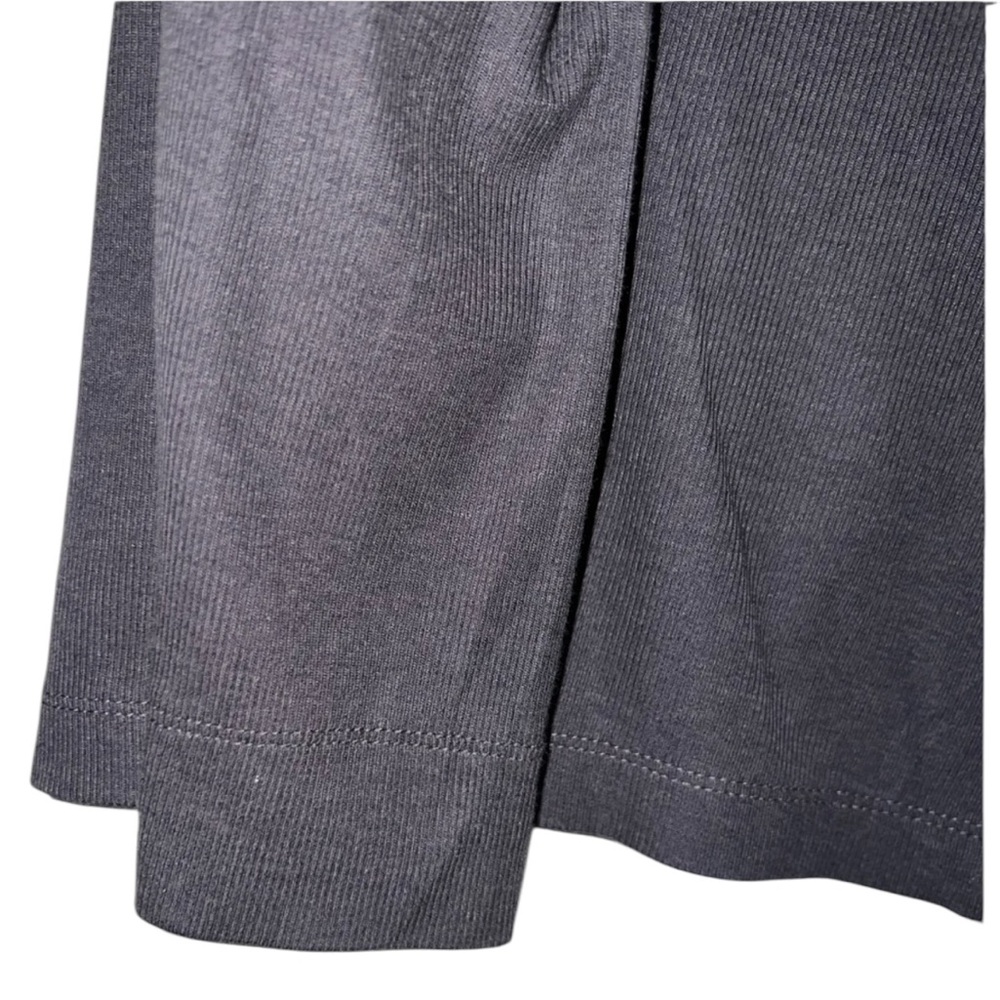 H&M Dark Gray Long Sleeve Tee Shirt XL Cotton Modal Blend - Picture 5 of 14